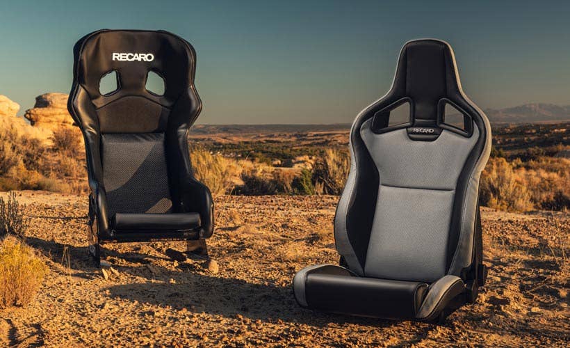 Off-road focused sport seats that dropped in 2019: The Cross Sportster ORV and Pro Racer SPG XL ORV. <em>Recaro</em>