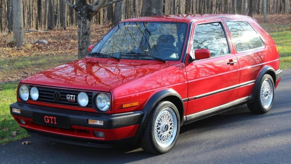 This 1992 Volkswagen Golf GTI Sold for $87,000 on Bring a Trailer