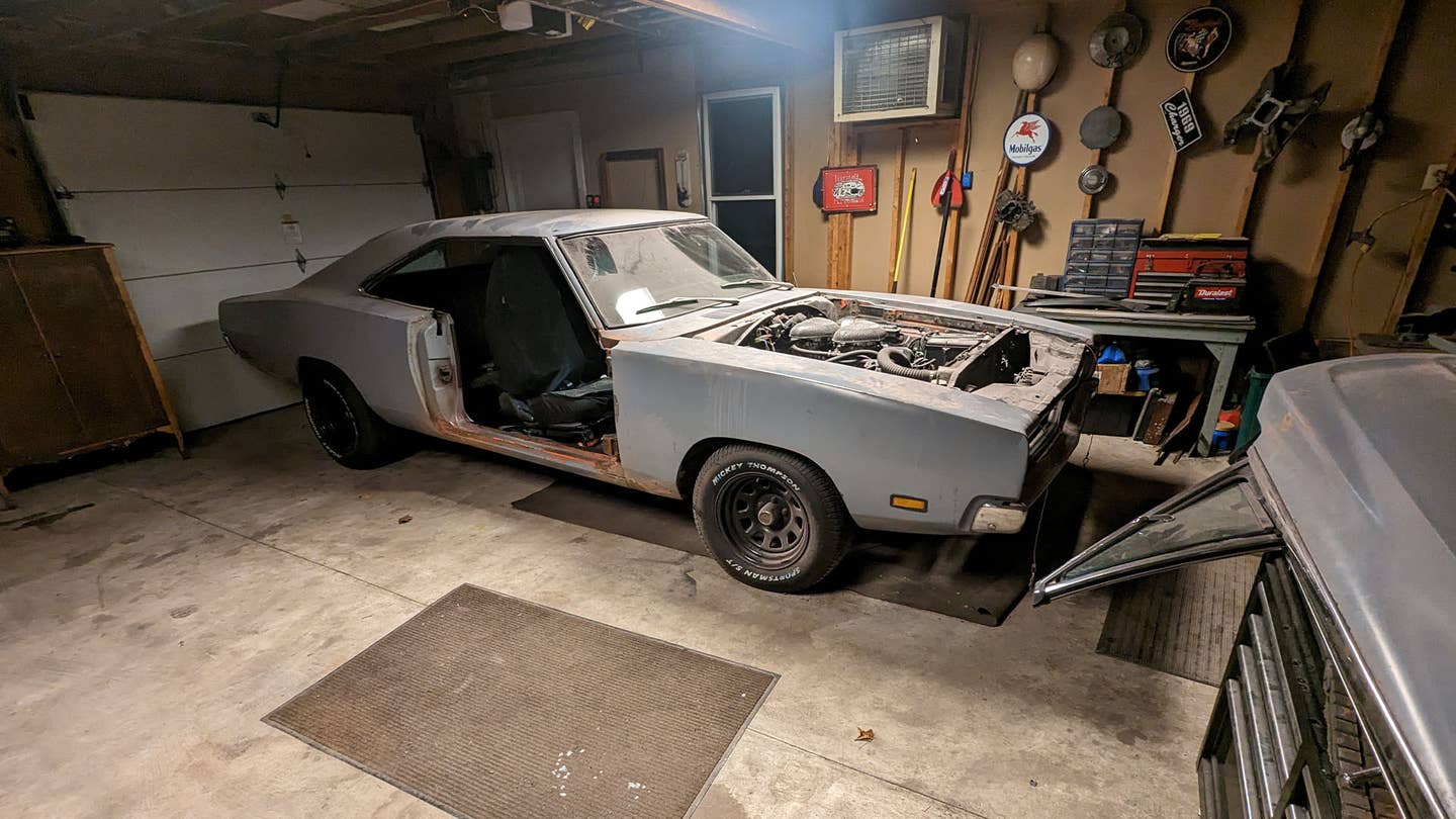 1969 Dodge Charger project car body work