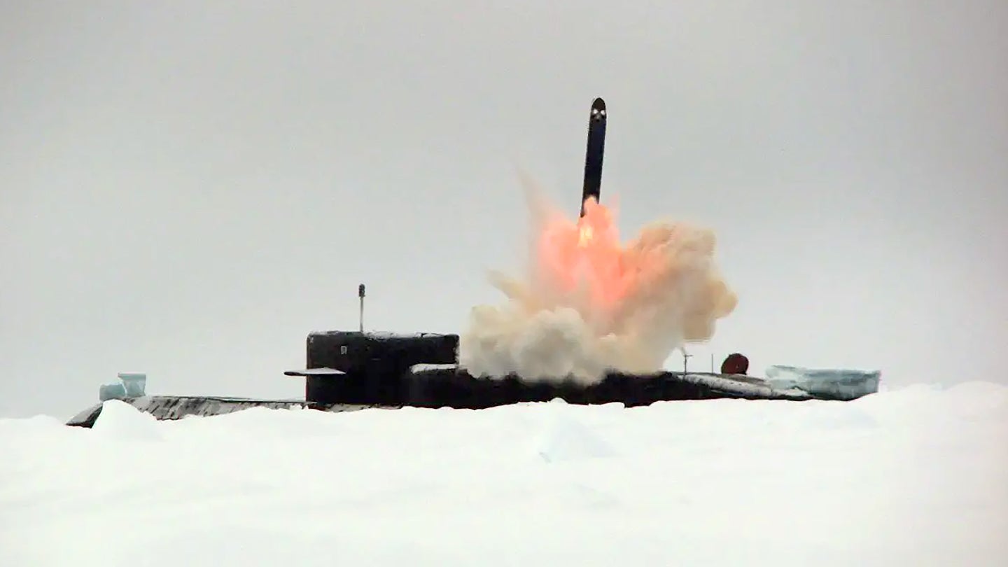 Russian Salvo Submarine Missile