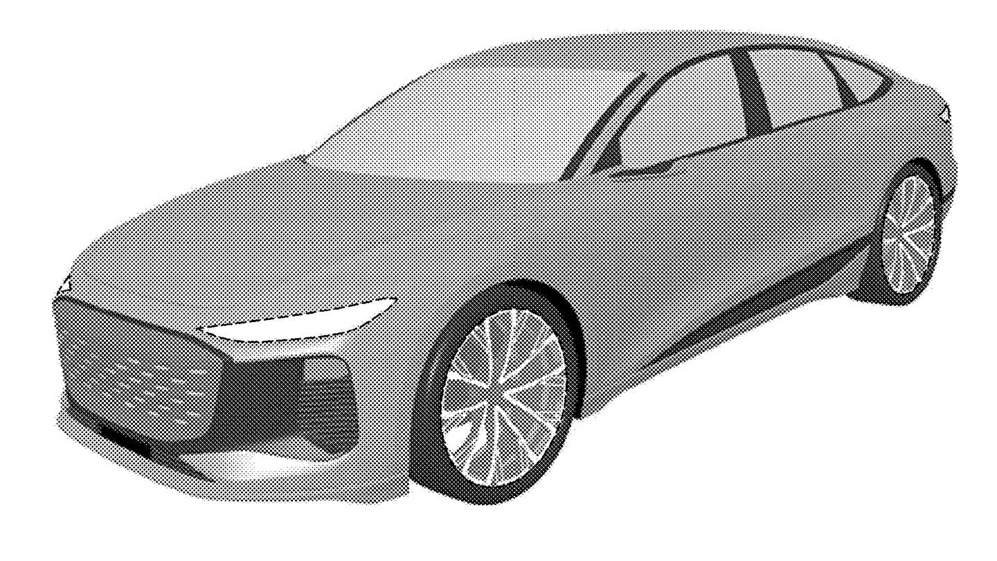 Possible leaked Audi A8 E-Tron EV design