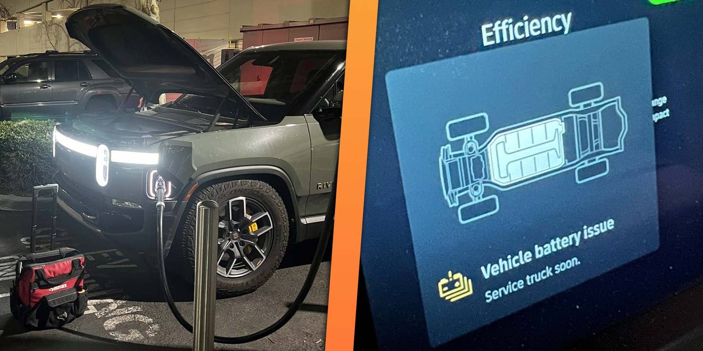 Rivian R1T Fried, Stuck to Electrify America Charger for Days After ‘Loud Boom’ While Charging