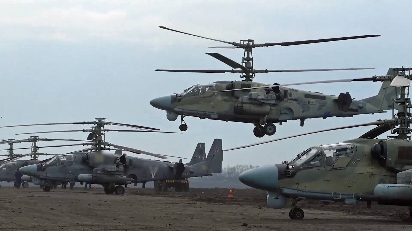 By early 2023, Russia had lost more than 30 Ka-52s in Ukraine, each worth more than a billion rubles. <em>Russian Ministry of Defense</em>