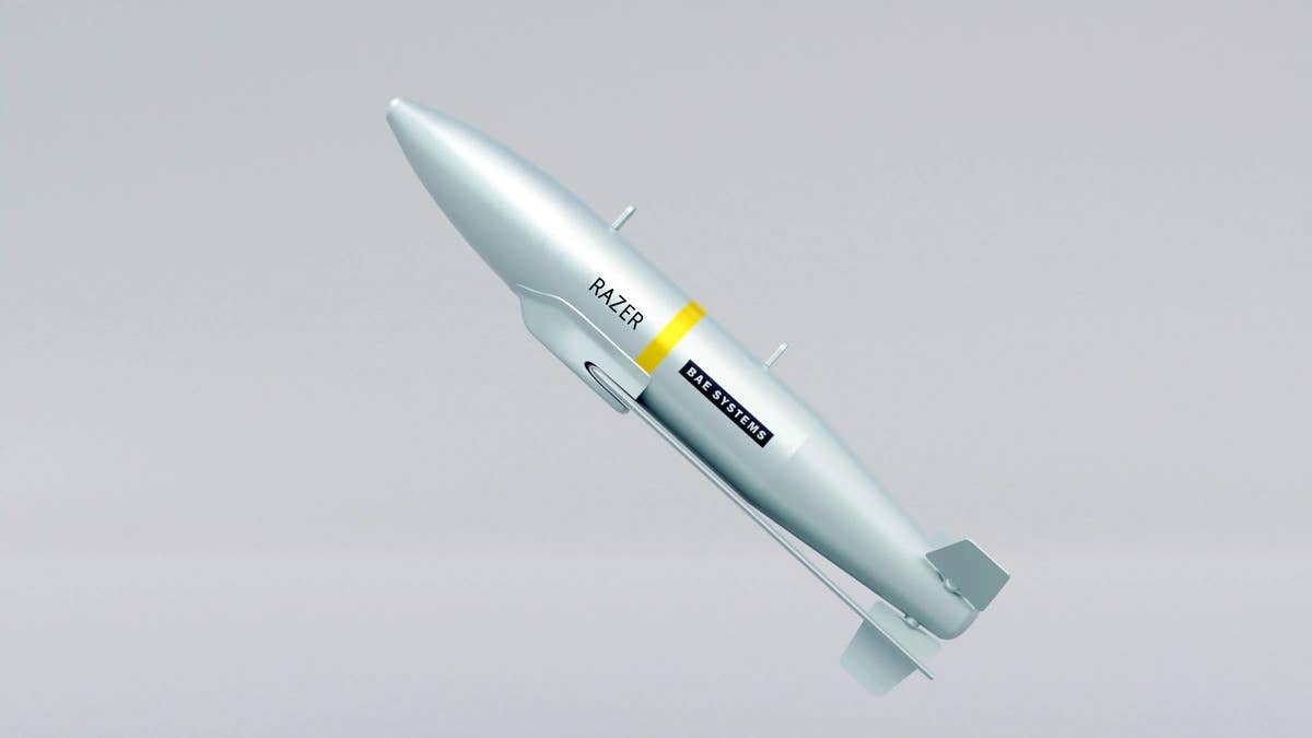A rendering of the RAZER precision-guided munition.<em> Credit: BAE Australia </em>