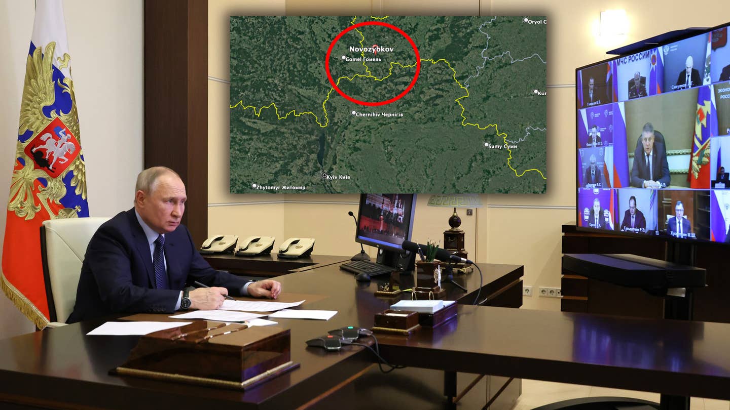 Putin meeting on border strikes