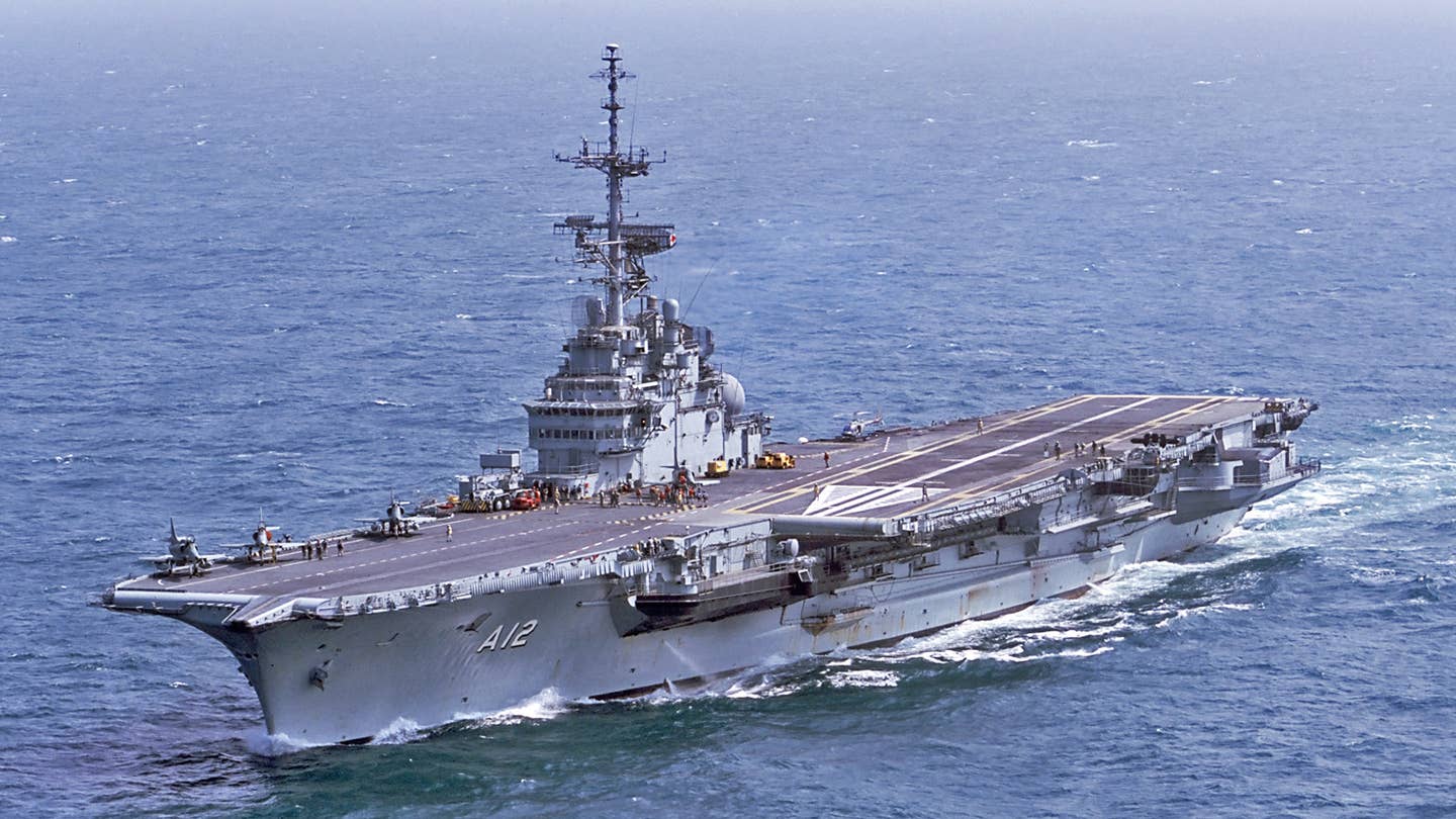 Brazil Plans To Sink Its Asbestos-Riddled Aircraft Carrier In The Atlantic