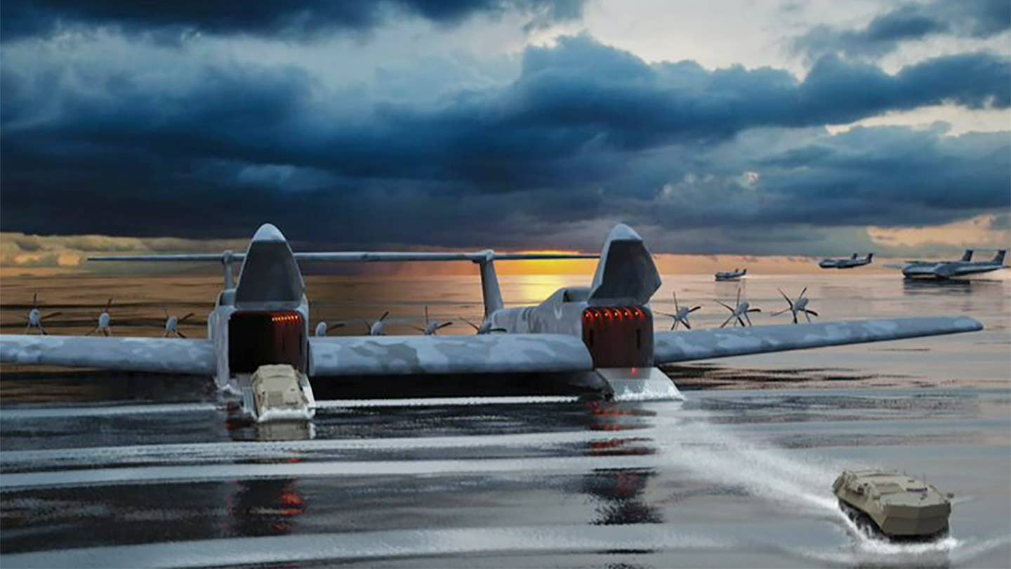 Huge Ekranoplan-Like Airlifter Design Teams Selected By DARPA