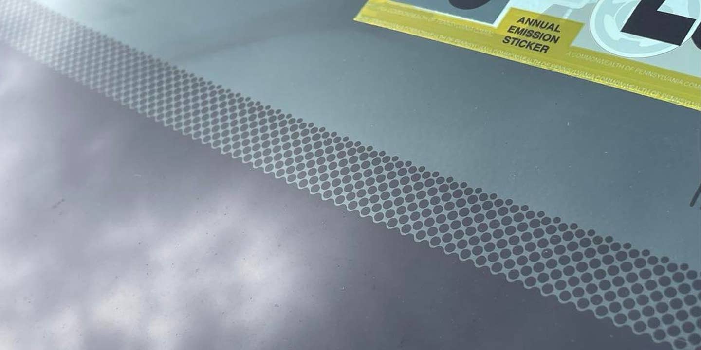 Here’s Why Your Windshield Has Those Little Black Dots Around It