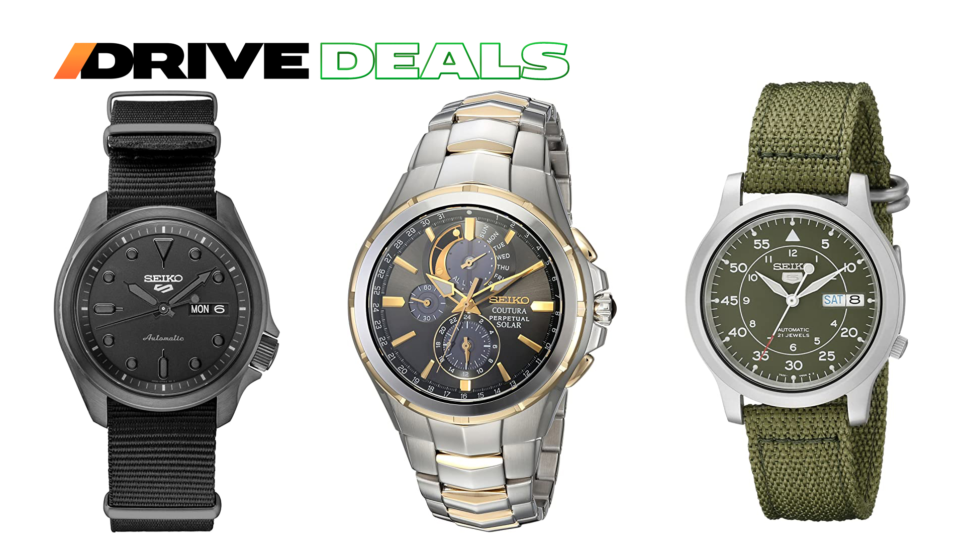 Check Out Amazon's Hot Seiko Watch Deals | The Drive