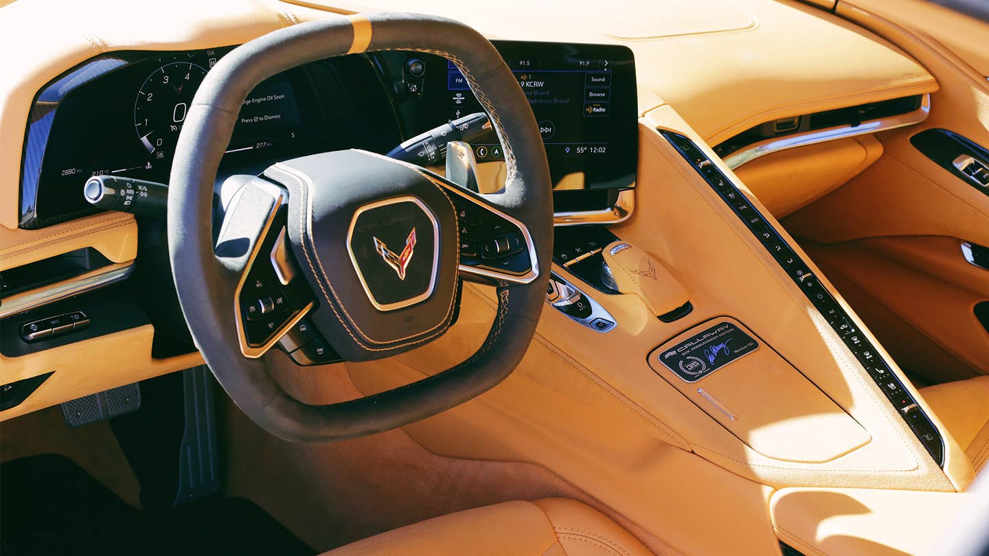 2022 Callaway Corvette B2K 35th Anniversary Edition interior