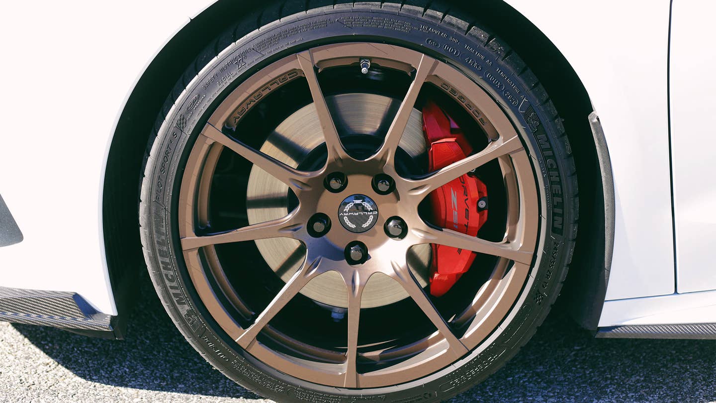 2022 Callaway Corvette B2K 35th Anniversary Edition wheels