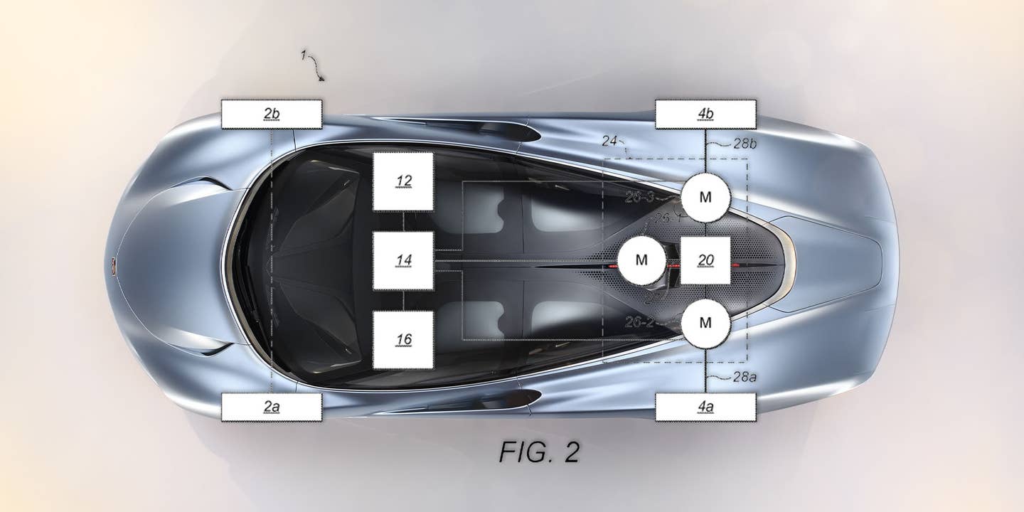 McLaren Patent Filing Reveals Advanced Triple-Motor Rear Axle for Electric Supercar