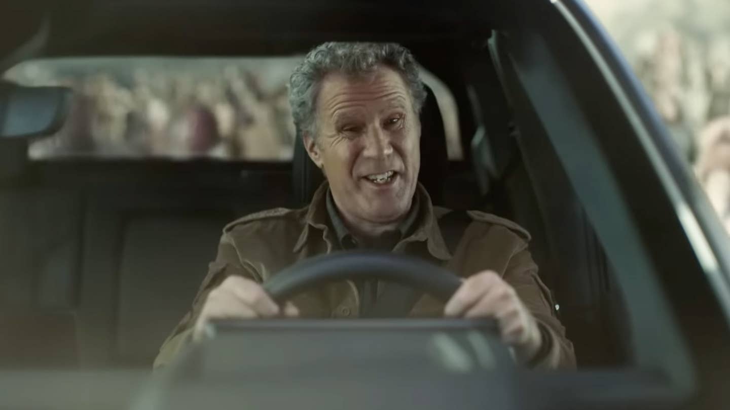 GM's 2023 Super Bowl commercial featuring Will Ferrell