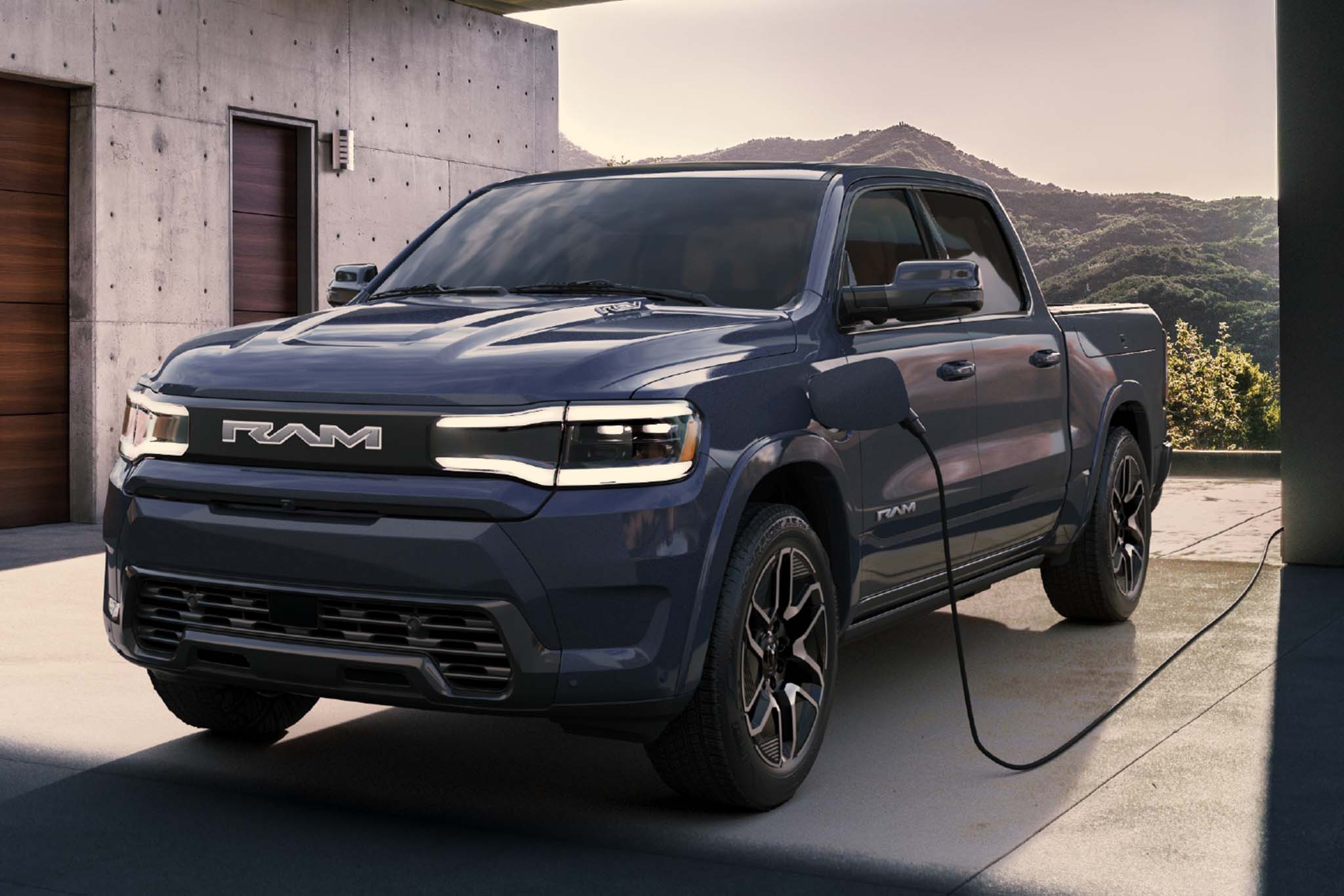 Electric Ram 1500 REV Looks a Lot Like the Gas Truck After All