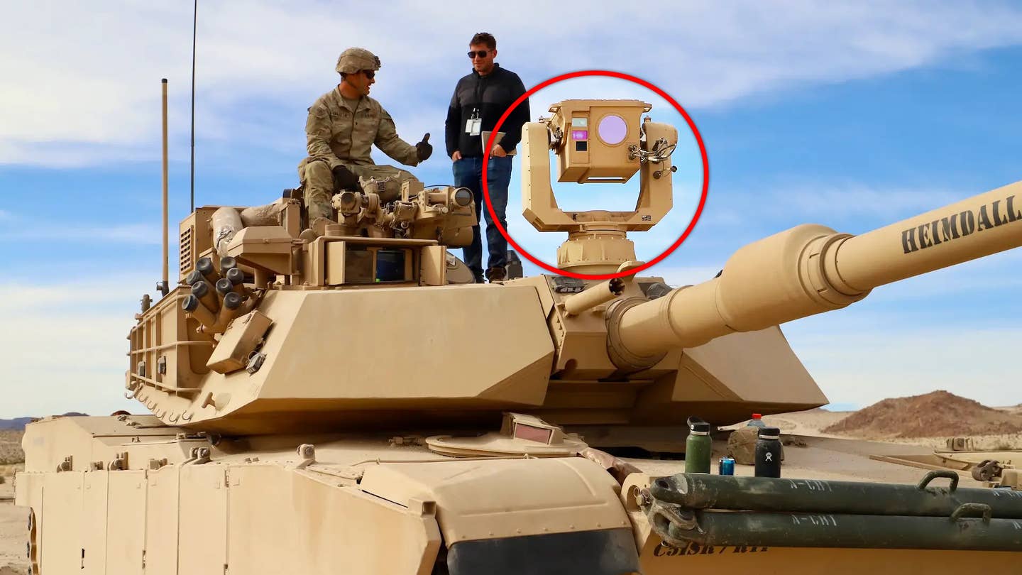 M1 Abrams Tank Tested With Artificial Intelligence Targeting System