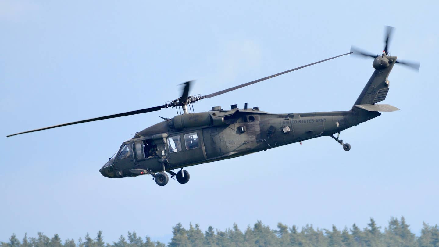 UH-60 Black Hawk Falls Out Of The Sky In Alabama