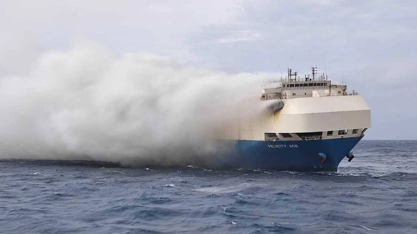 It’s Been Exactly One Year Since the Felicity Ace Caught Fire With Nearly 4,000 Cars Onboard