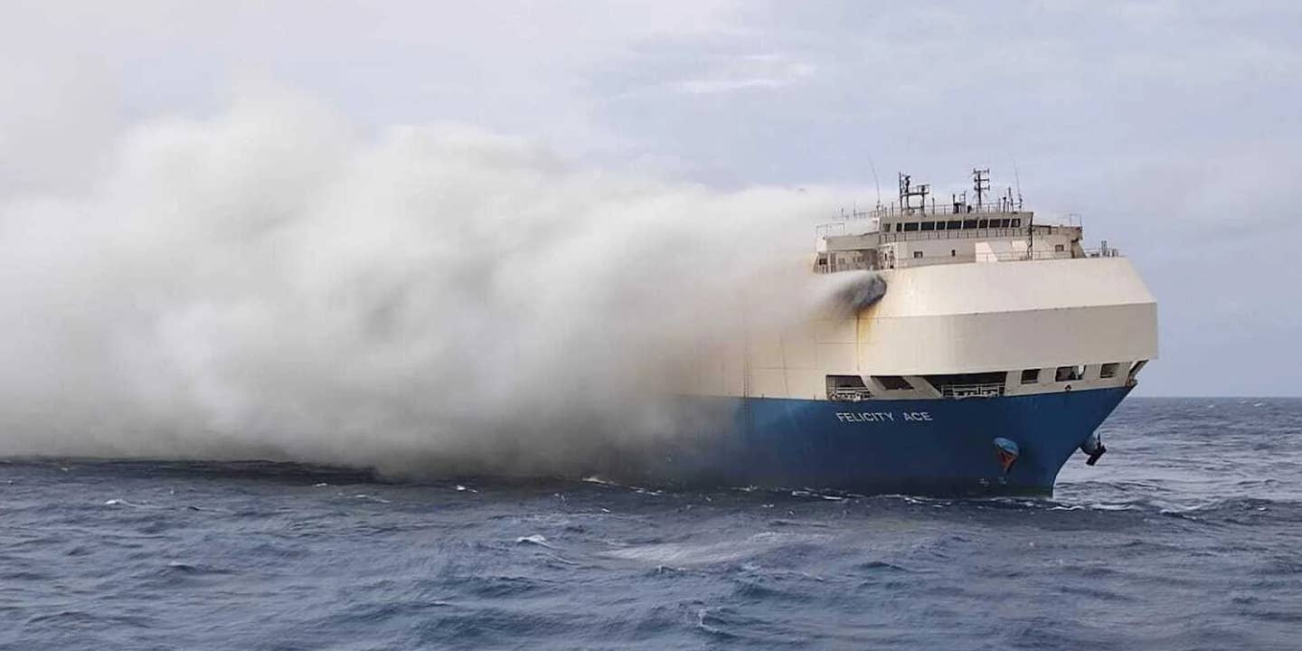 It’s Been Exactly One Year Since the Felicity Ace Caught Fire With Nearly 4,000 Cars Onboard