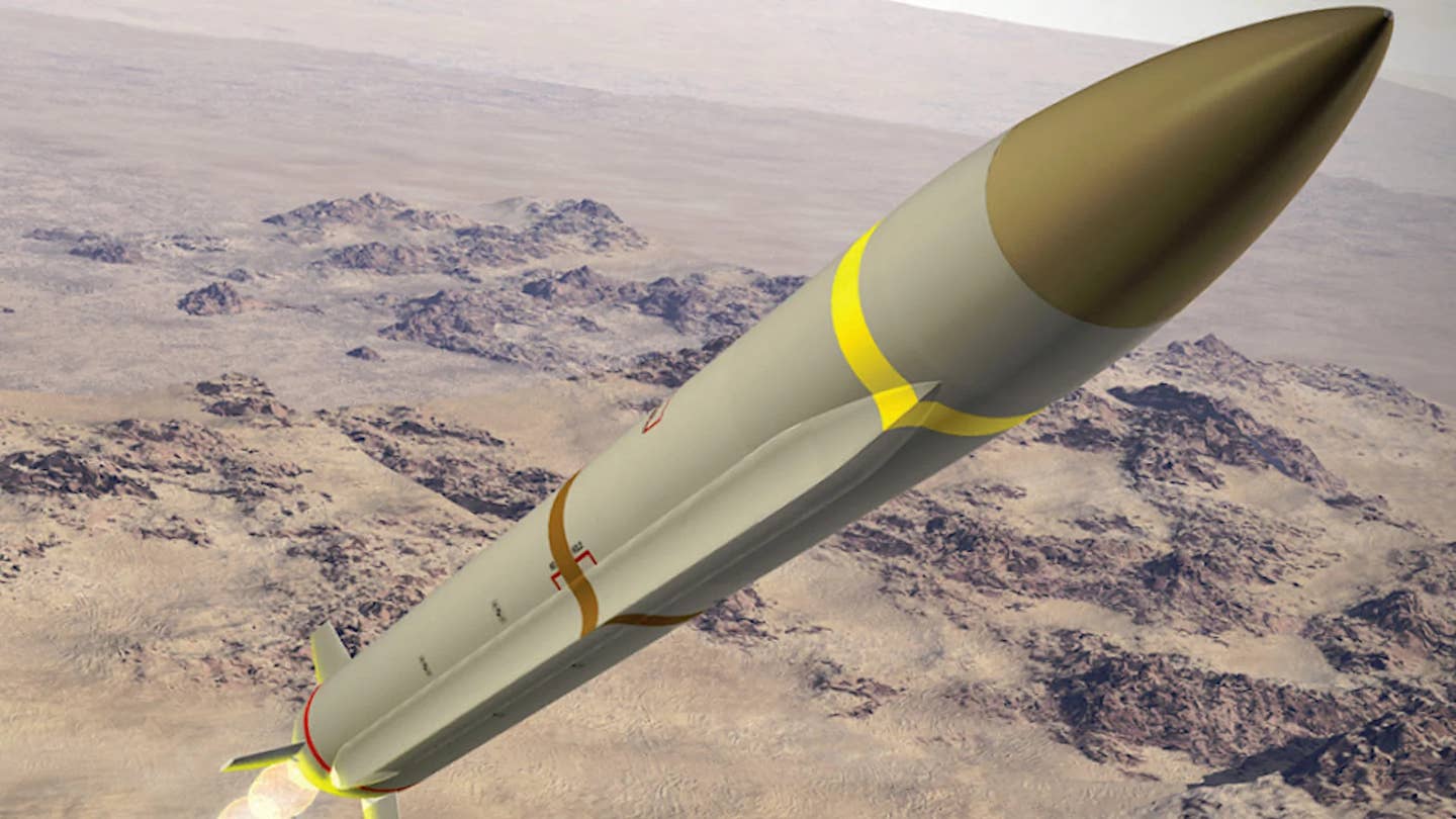 A rendering of the Advanced Reactive Strike Missile. <em>Northrop Grumman</em>
