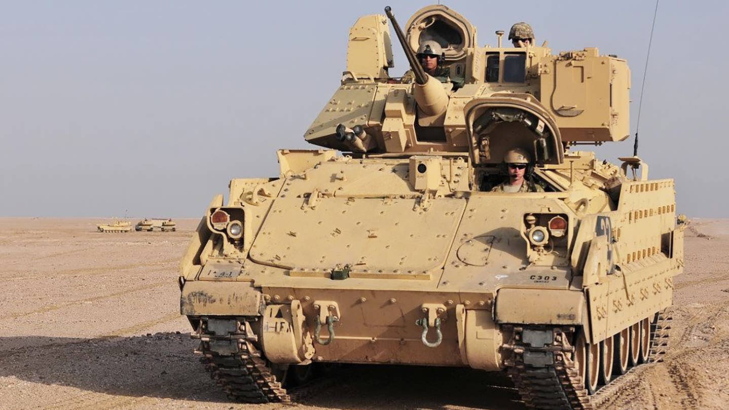 Ukraine To Get Bradley M7 Vehicles To Act As Artillery Quarterbacks