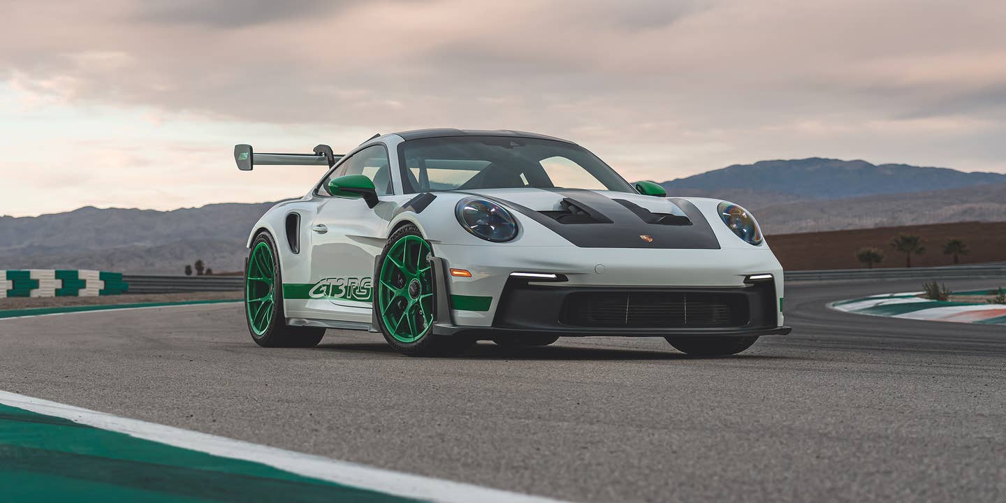 2023 Porsche 911 GT3 Carrera RS Tribute Gets the Good Green Wheels, No Ducktail