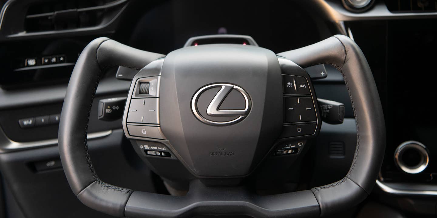 Lexus Says Its Steering Yoke Won’t Be Ready Until 2025