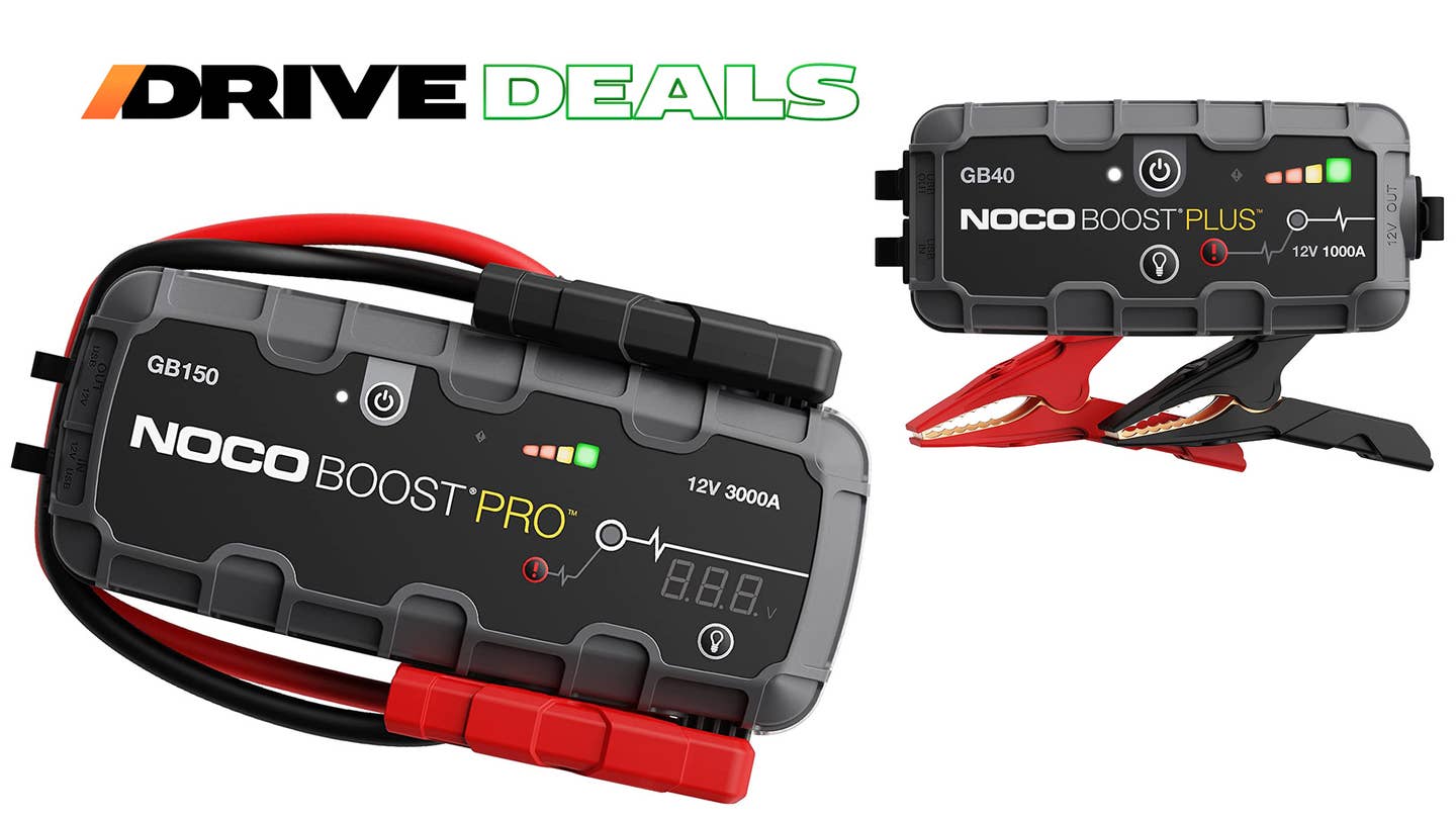 Don’t Get Stranded, Get NOCO Jump Starters on Amazon