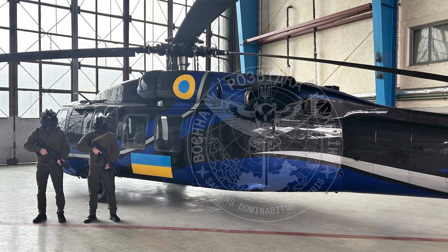 UH-60 Black Hawk Unexpectedly Appears In Ukrainian Military Service