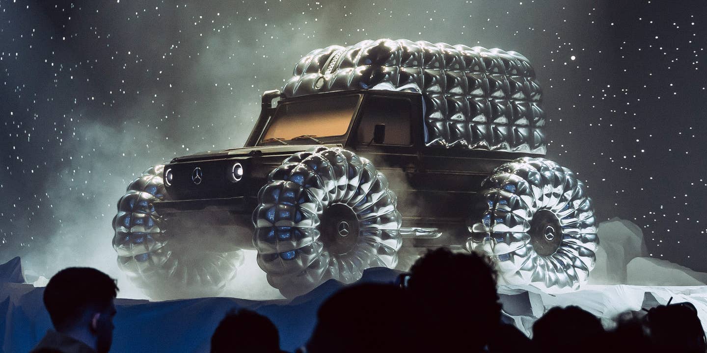 This Mercedes G-Class Wearing a Puffer Jacket Is for When Billionaires Take Over the Moon