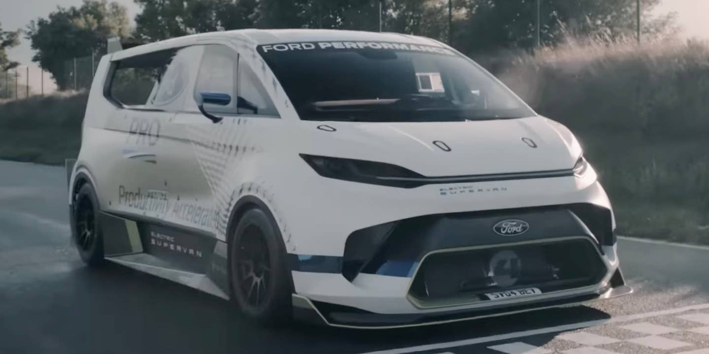 1,973-HP Ford SuperVan To Race Pikes Peak With Record-Holder Driving