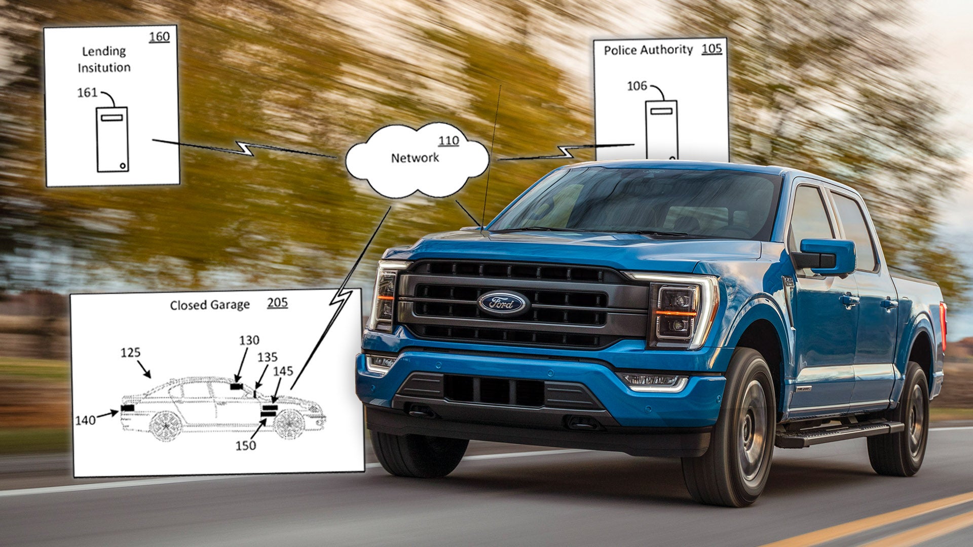 Ford Applies to Patent Self-Repossessing Automobiles That Can Power Themselves Away