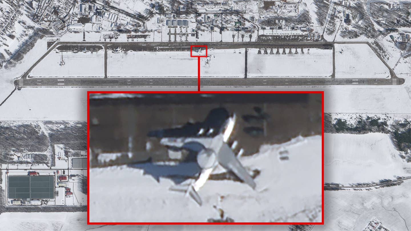 Russian A-50 Radar Jet Intact After Claimed Drone Attack In Belarus