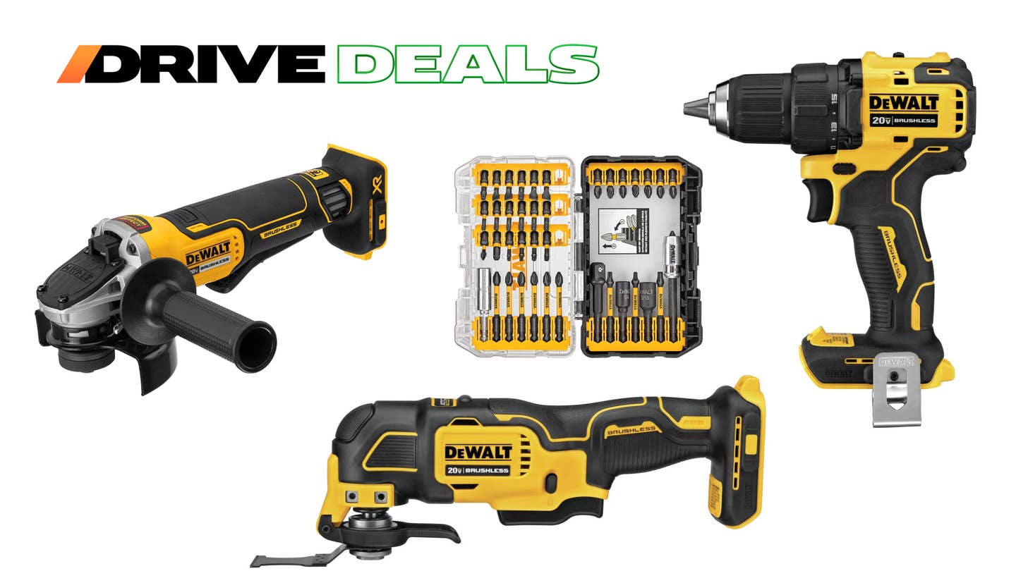 Get Your Tool On With These Great DeWalt Deals on Amazon