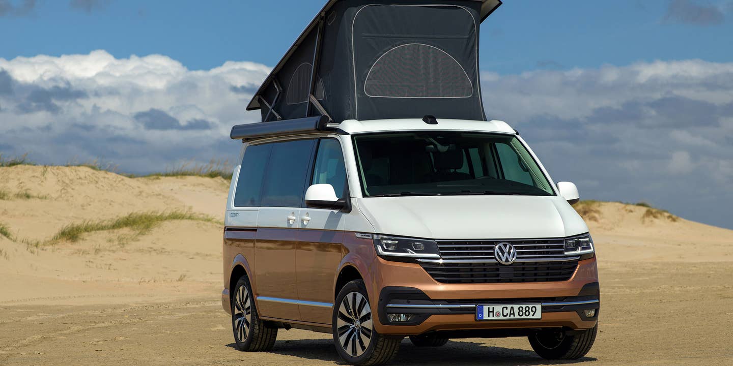Newest VW California Camper Van Is the All-in-One Beach Cruiser