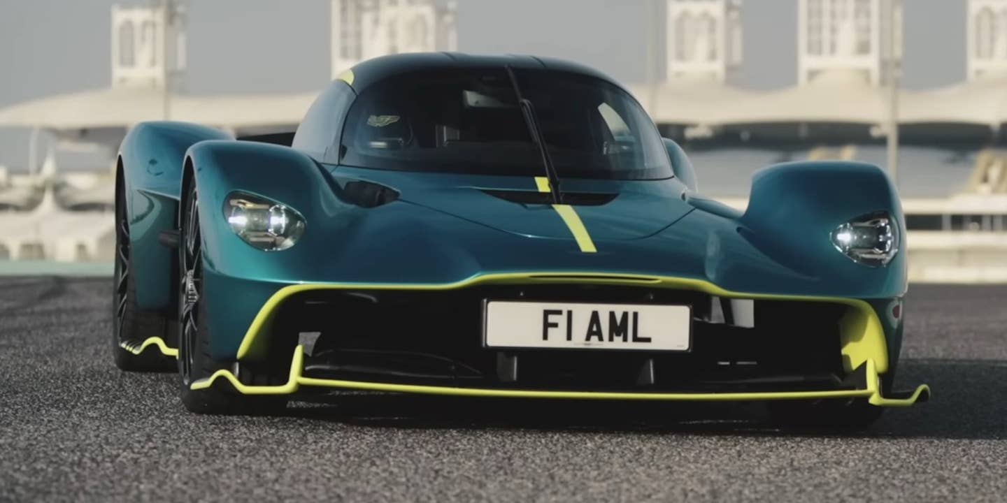Aston Martin Valkyrie Almost Required Rear Wing Replacement Every 25,000 Miles