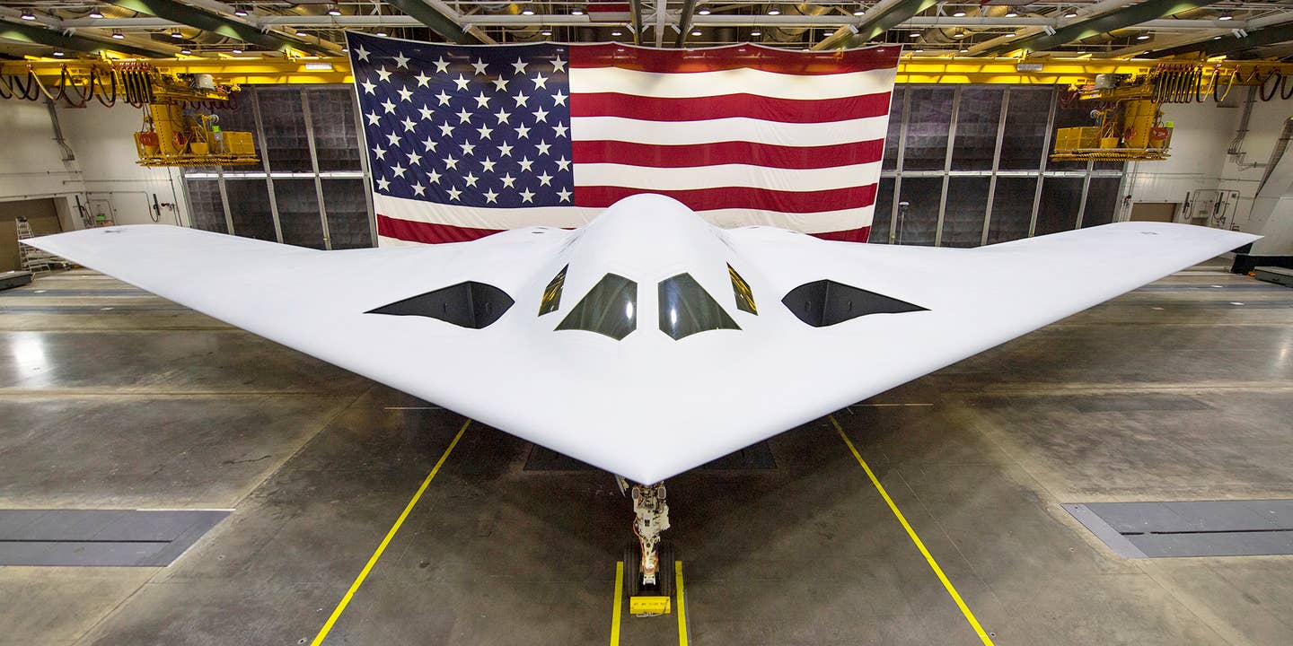 B-21 Raider Seen From Above In New Image