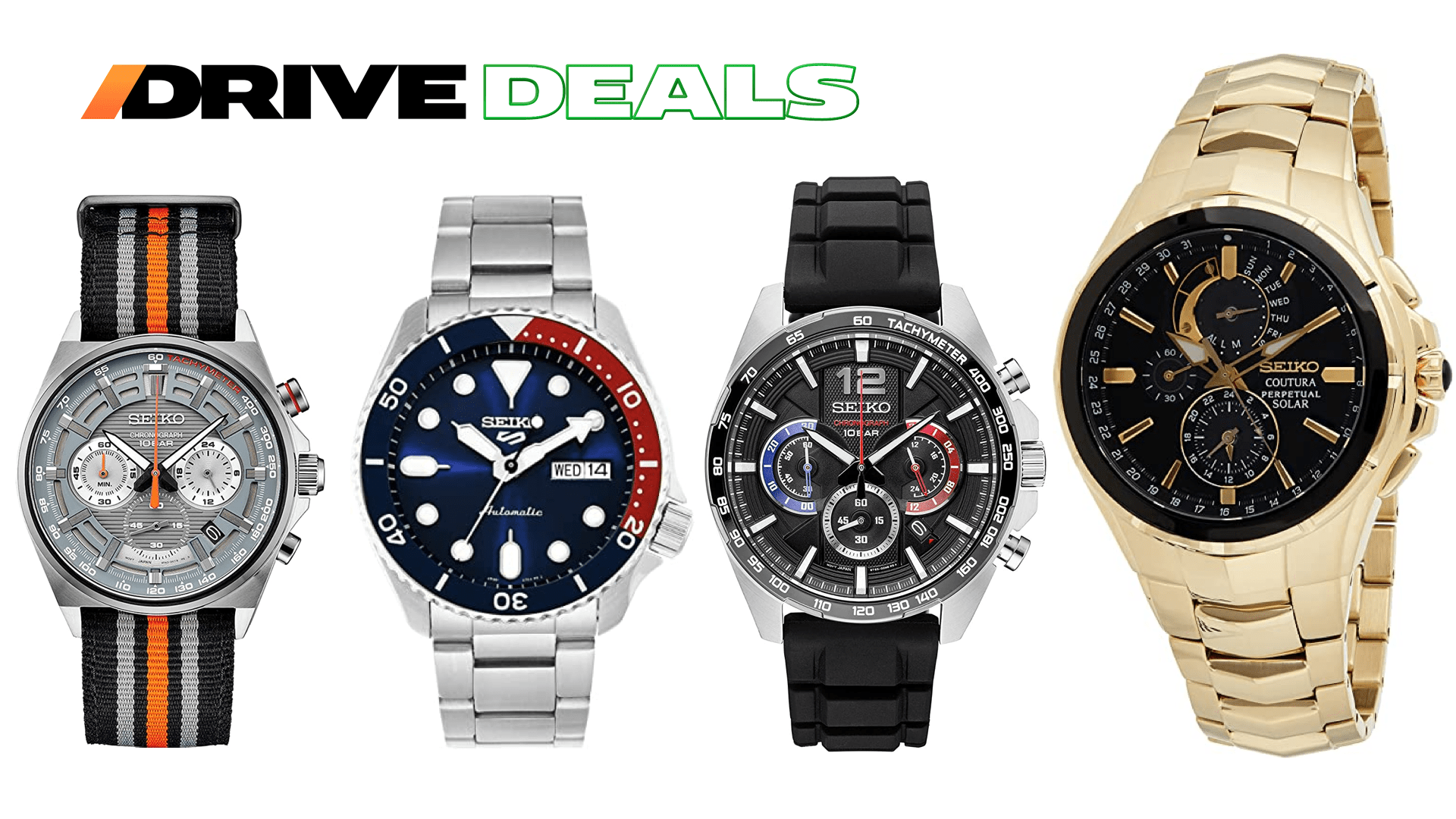 Amazon's New Seiko Watch Deals Are Hot, Hot, Hot! | The Drive