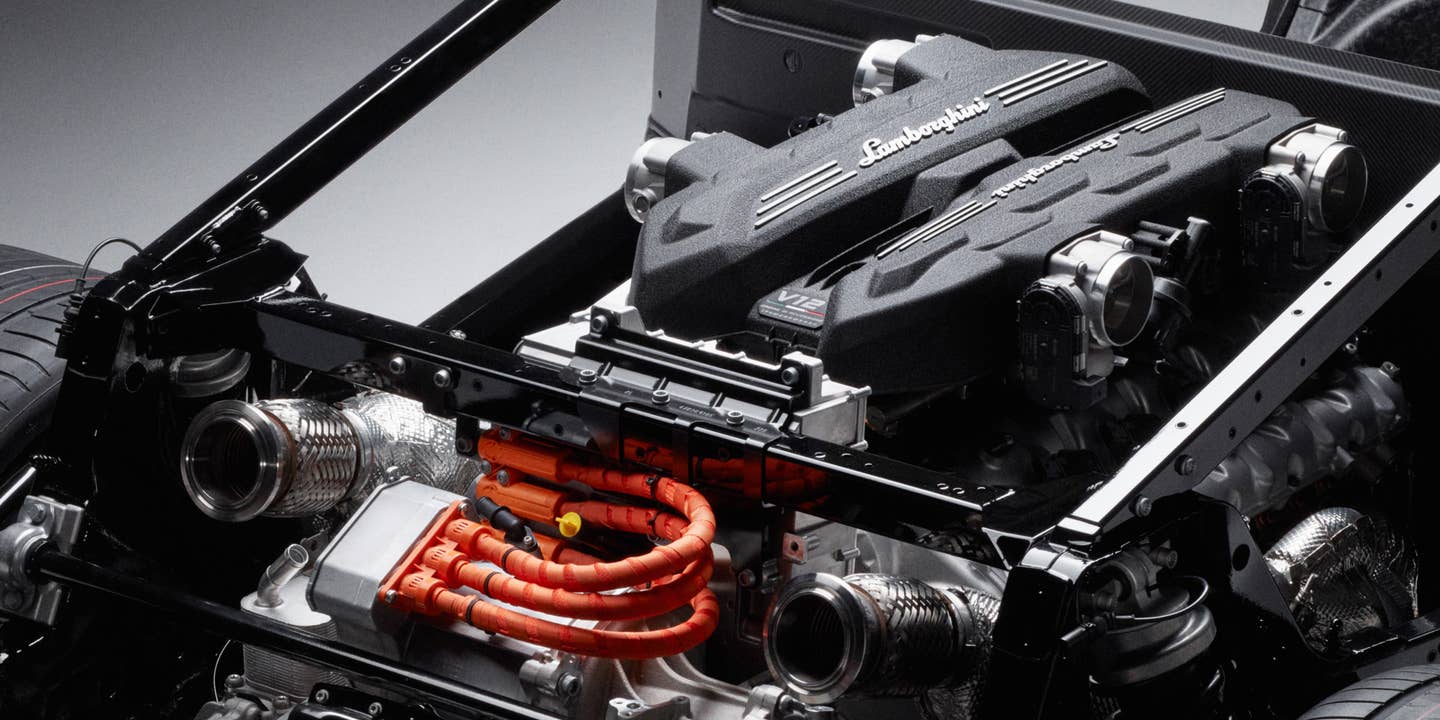 Lamborghini’s First Hybrid Supercar Packs a V12, Three Electric Motors and 1,001 HP