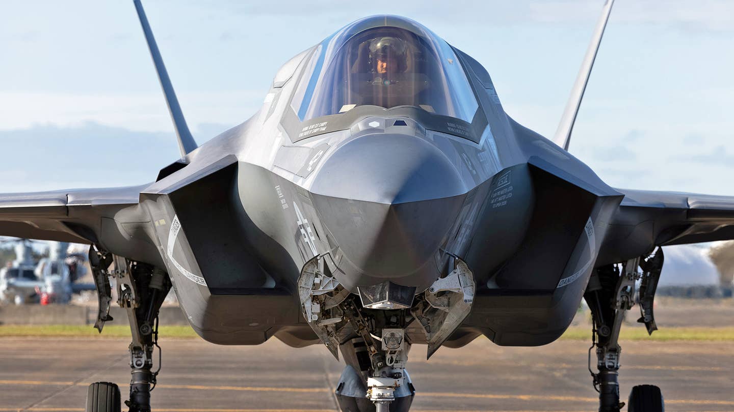 Air Force boss says Block 4 electronic warfare capabilities critical to F-35 program