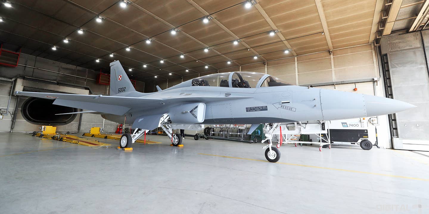 KAI unveils first images of Polands new FA-50 light fighters