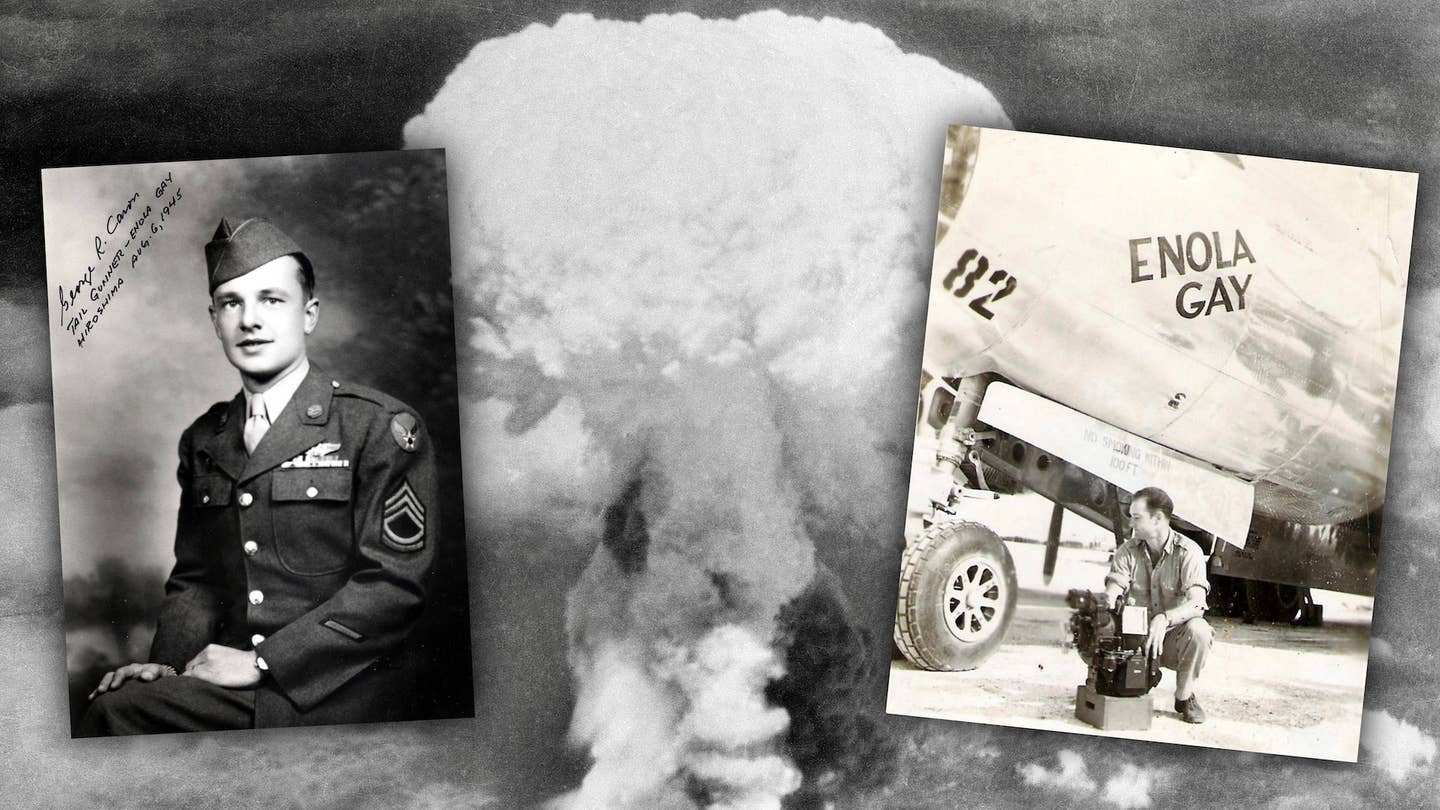 Atomic blast mushroom cloud, 1945