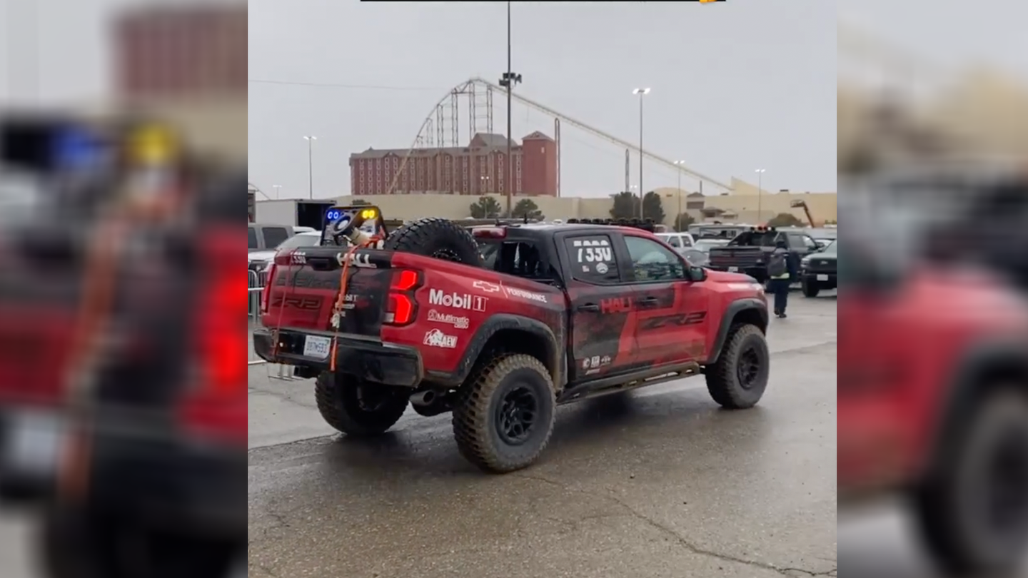 Chevy Colorado ZR2 Race Truck With Tweaked Frame Wins Its Class at Mint 400