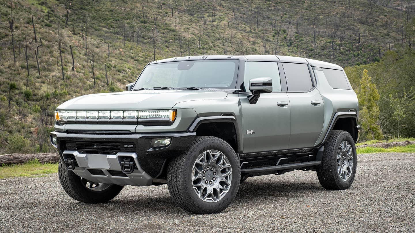 2024 GMC Hummer EV SUV Uses Enormous Battery to Charge Other Electric Cars