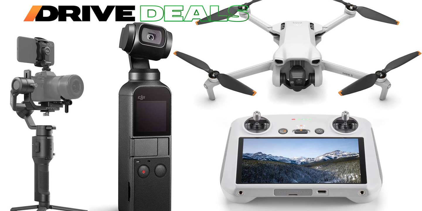 Score a Great Deal on DJI Drones, Cams, and Gimbals