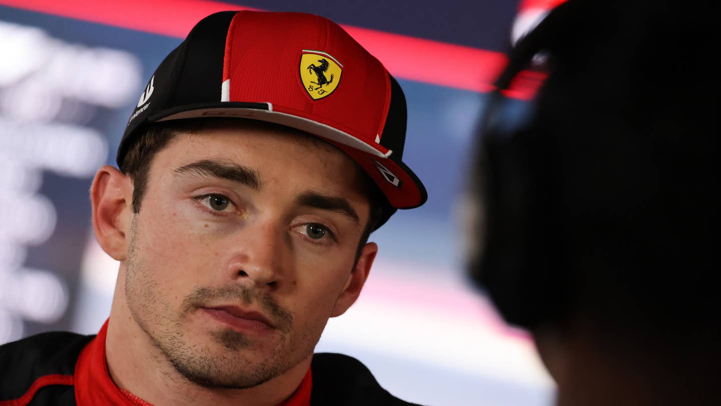 Ferrari’s Leclerc Already Hit With 10-Place Grid Penalty for Sunday’s F1 Race