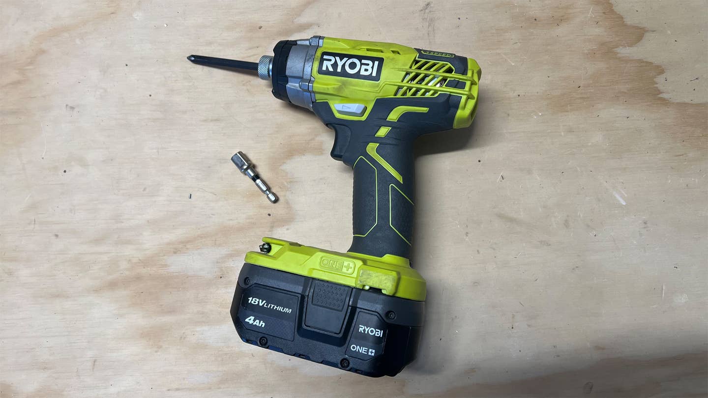Don’t Use a Drill for DIY Work, Use an Impact Driver 