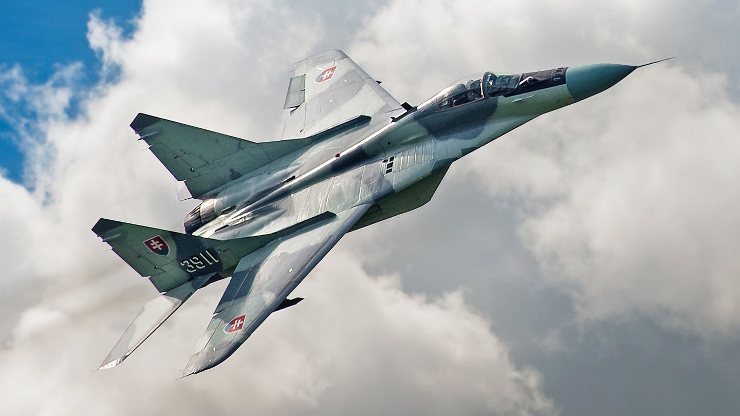 Slovenské MiGy-29 sú oficiálne určené pre ukrajinské letectvo