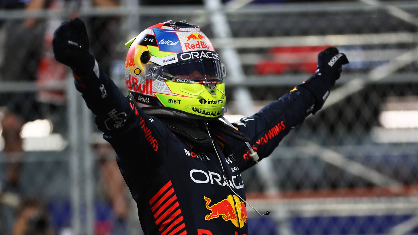 Sergio Perez Holds Off Verstappen, Alonso to Win F1 Saudi Arabia GP