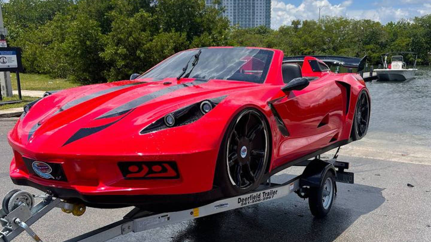 This Two-Seat Jet Ski Is a C8 Corvette for the Water