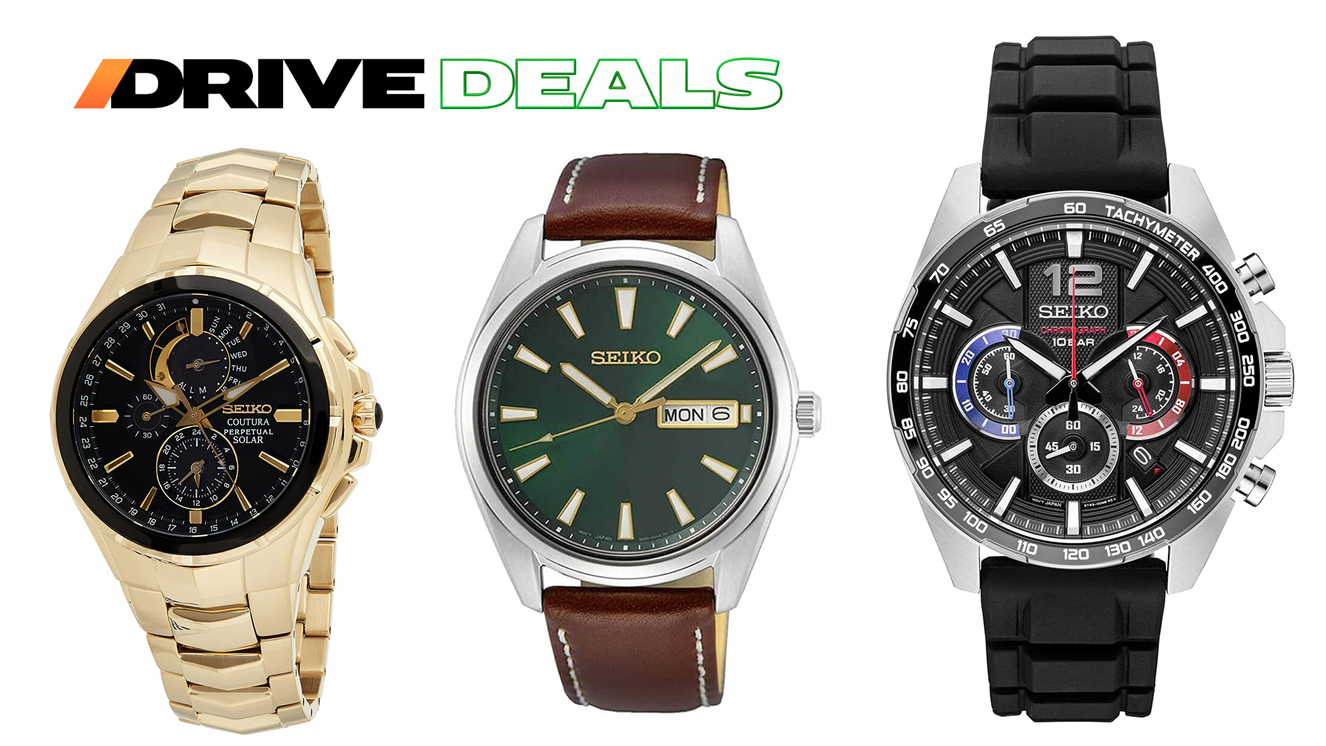 Check Out Amazon's Killer Deals on Seiko Watches | The Drive